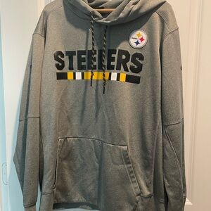 NFL Gray Steelers Sweatshirt Hoodie